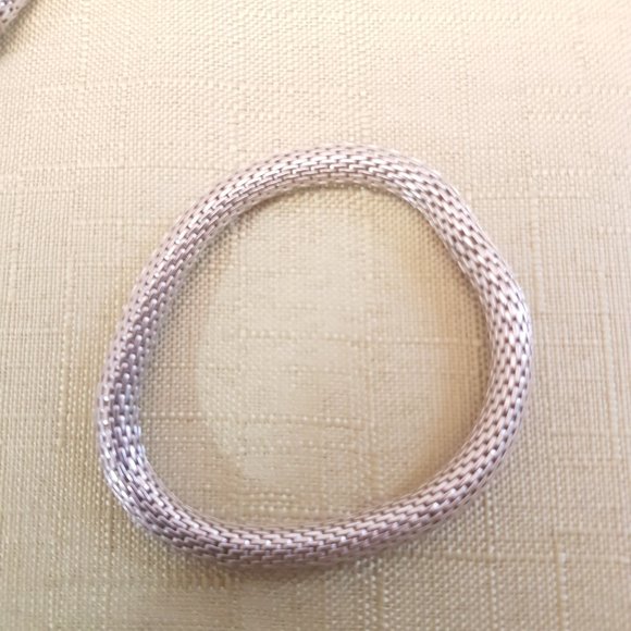 3 silver - tone bracelets. - Picture 3 of 7